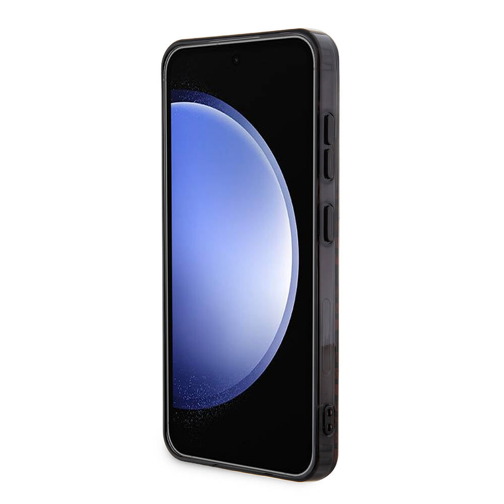 AMG Galaxy S24 Orjinal Lisanslı Çift Katmanlı Büyük Logolu Dörtgen Şerit Desenli Kılıf AMG Galaxy S24 Orjinal Lisanslı Çift Katmanlı Büyük Logolu Dörtgen Şerit Desenli Kılıf